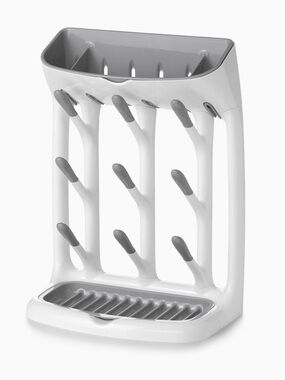 Oxo Tot space saving drying rack White and Gray